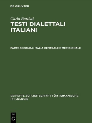 cover image of Italia centrale e meridionale